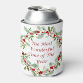 Die wunderbarste Zeit des Jahres für ein Getränk Dosenkühler (Kanne Vorderseite)
