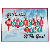 Die wunderbarste Zeit des Jahres Geschenktasche Große Geschenktüte (Vorderseite)