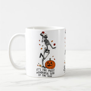 Die wunderbarste Zeit des Jahres Halloween-Tanz Kaffeetasse