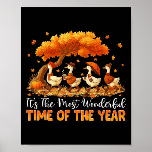 Die wunderbarste Zeit des Jahres Herbst versagt Poster