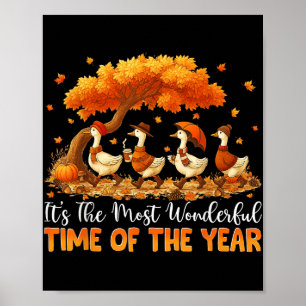 Die wunderbarste Zeit des Jahres Herbst versagt Poster