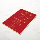 Die wunderbarste Zeit des Jahres jedes Lebensalter Folieneinladung (Gedreht)