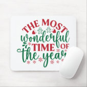 Die wunderbarste Zeit des Jahres Mousepad (Mit Mouse)