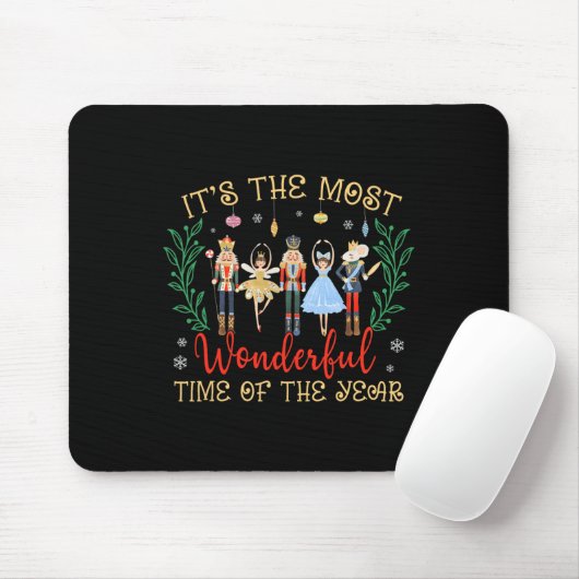 Die wunderbarste Zeit des Jahres Nutcracker Mousepad (Mit Mouse)