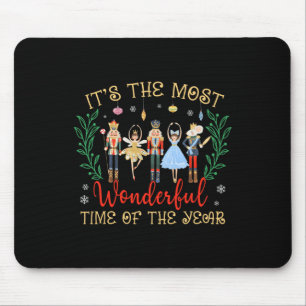 Die wunderbarste Zeit des Jahres Nutcracker Mousepad