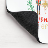Die wunderbarste Zeit des Jahres Nutcracker Mousepad (Ecke)