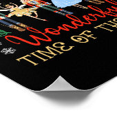 Die wunderbarste Zeit des Jahres Nutcracker Poster (Ecke)