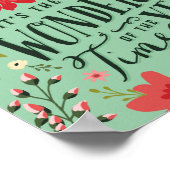 Die wunderbarste Zeit des Jahres Poster (Ecke)