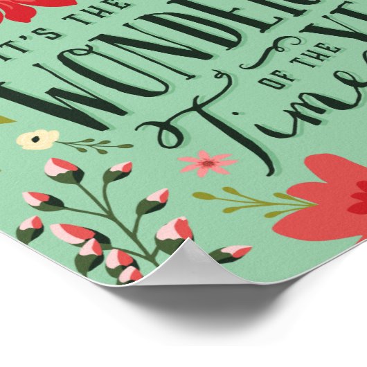 Die wunderbarste Zeit des Jahres Poster (Ecke)