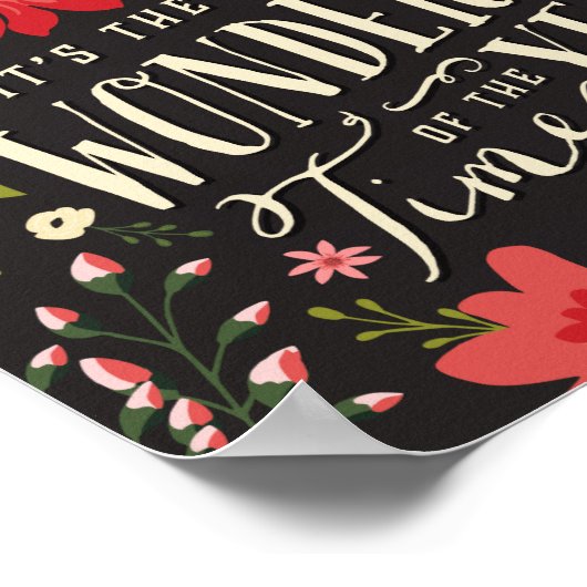 Die wunderbarste Zeit des Jahres Poster (Ecke)