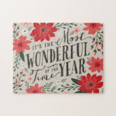 Die wunderbarste Zeit des Jahres Puzzle (Horizontal)