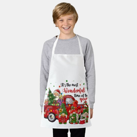 Die wunderbarste Zeit des Jahres Schürze (Getragen)