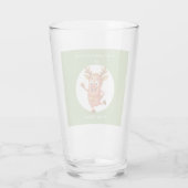 Die wunderbarste Zeit des Jahres...um Salami zu se Glas (Rückseite)