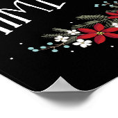 Die wunderbarste Zeit des Jahres Weihnachten Poster (Ecke)