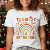 Die wunderbarste Zeit des Jahres Weihnachten Tri-Blend Shirt