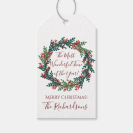 Die wunderbarste Zeit des Weihnachtskrieges Geschenkanhänger