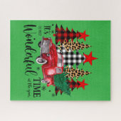 "Die wunderbarste Zeit" Feiertags-Puzzle Puzzle (Horizontal)