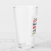 Die wunderbarste Zeit für ein Bier Glas (Rechts)