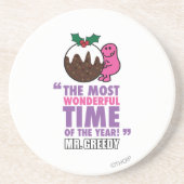 Die wunderbarste Zeit Sandstein Untersetzer (Vorne)