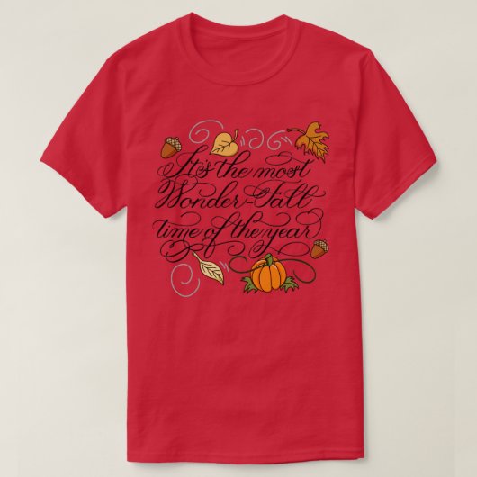 Die WunderFall Zeit des Jahres T-Shirt (Design vorne)