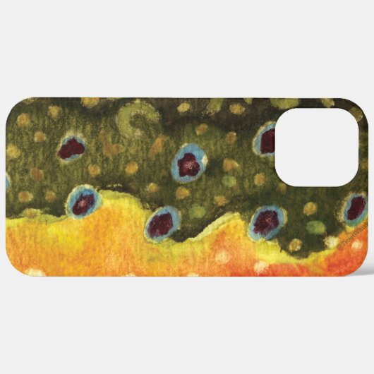 Die wunderschöne Bucht, die Brookie Fischen Case-Mate iPhone Hülle (Hinten (horizontal))