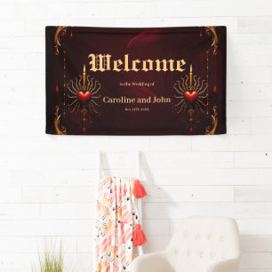 Die wunderschöne Kunst der gotischen Eleganz. Banner