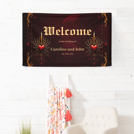 Die wunderschöne Kunst der gotischen Eleganz. Banner (Insitu)