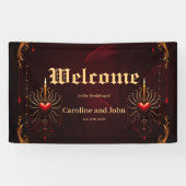 Die wunderschöne Kunst der gotischen Eleganz. Banner (Horizontal)