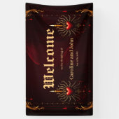 Die wunderschöne Kunst der gotischen Eleganz. Banner (Vertikal)