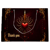 Die wunderschöne Kunst der gotischen Eleganz. Große Geschenktüte (Vorderseite)