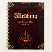 Die wunderschöne Kunst der gotischen Eleganz. Planer (Vorderseite)