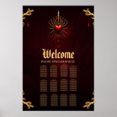 Die wunderschöne Kunst der gotischen Eleganz. Poster (Vorne)