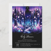 Die wunderschöne Walddusche. Einladung (Vorderseite)