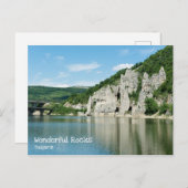 Die wunderschönen Felsen. Bulgarien Postkarte (Vorne/Hinten)