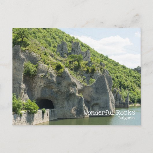 Die wunderschönen Felsen. Bulgarien Postkarte (Vorderseite)