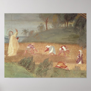 Die Wundertaten des Heiligen Geistes von Assisi Poster