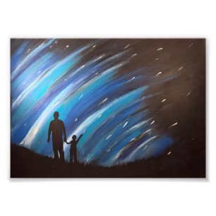Die Wundertüte der 12x18 Print der Vaterschaft Fotodruck