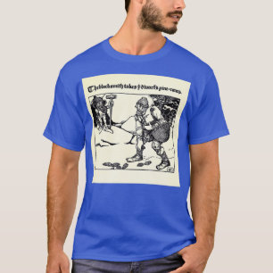 Die Wunderuhr Howard Pyle 1915 0331 Der Schmied T-Shirt
