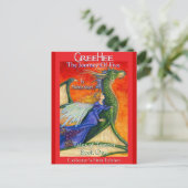 Die Wünsche des Valentinsgrußes Feiertagspostkarte (Stehend Vorderseite)