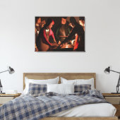 Die Würfel Leinwanddruck (Insitu (Schlafzimmer))