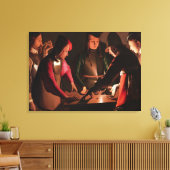 Die Würfel Leinwanddruck (Insitu (Wohnzimmer))