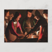 Die Würfel Postkarte (Vorderseite)