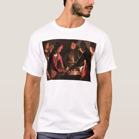 Die Würfel-Spieler T-Shirt (Vorderseite)