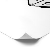Die Würfel versuchen, mich zu töten Poster (Ecke)