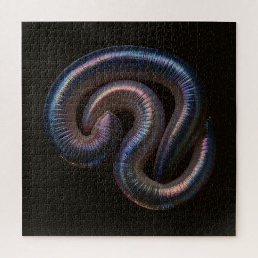 Die Wurmsammlung Puzzle (Vertikal)