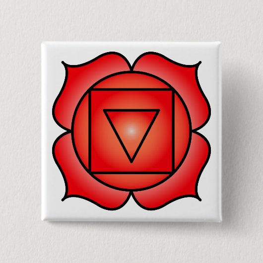 Die Wurzel der Chakra Button (Vorderseite)
