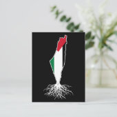 Die Wurzeln der Palästinenser Postkarte (Stehend Vorderseite)