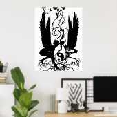 Die Wurzeln von Karma Print Poster (Heimbüro)