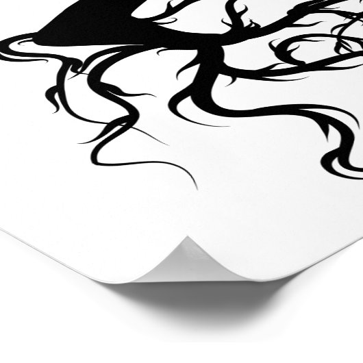 Die Wurzeln von Karma Print Poster (Ecke)