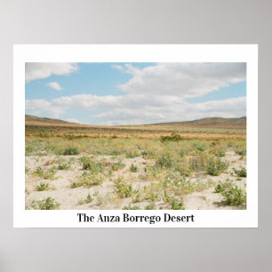 Die Wüste Anza Borrego Poster